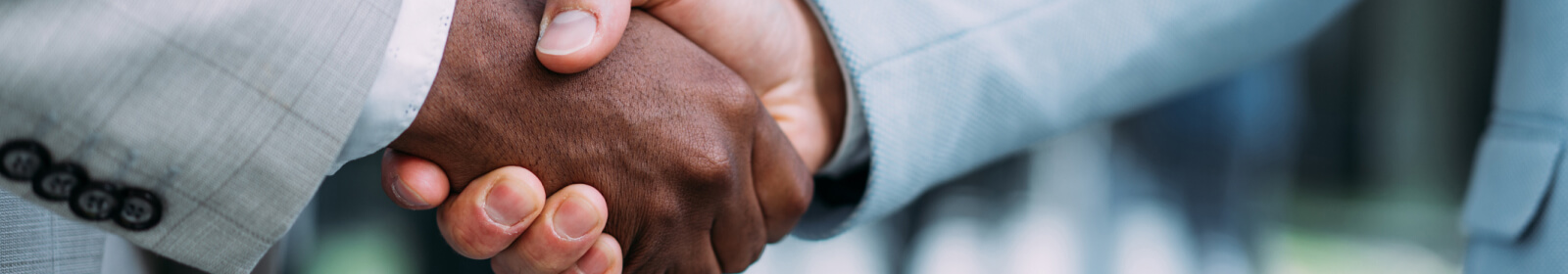 business people shaking hands