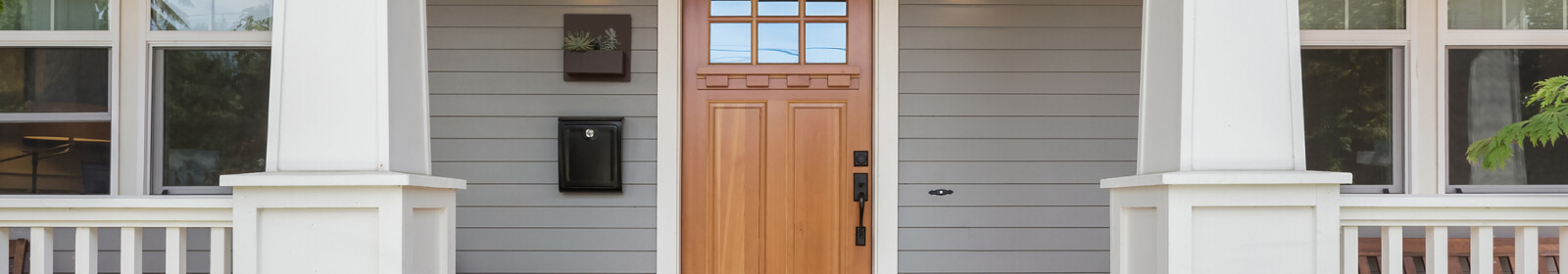 front of home